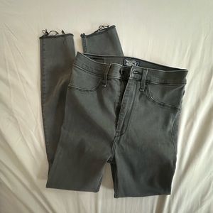 A&F ultra high rise Jean legging